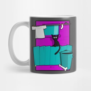 There is a CGA Cat in the alley Mug